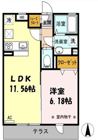 ソレイユの物件間取画像